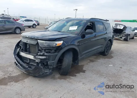 2020 Ford Explorer Xlt z USA, uszkodzony, nr VIN 1FMSK7DH5LGB63553